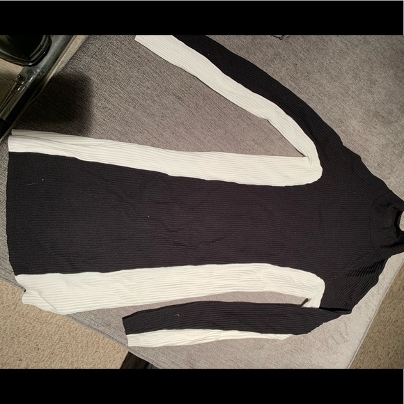 urban outfitters turtleneck bodycon mini dress - Picture 2 of 3